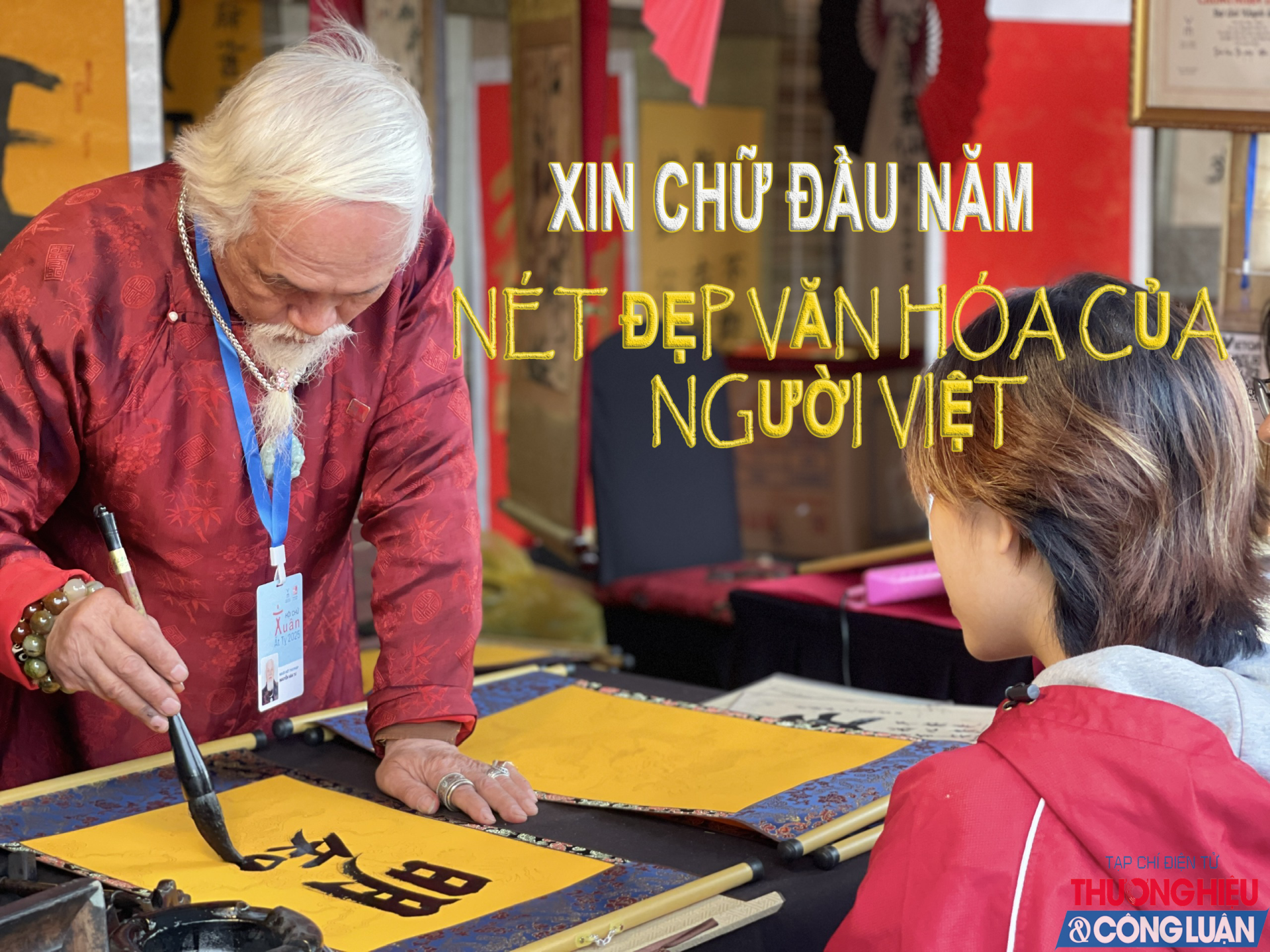 Xin chữ đầu năm - nét đẹp văn hóa của người Việt