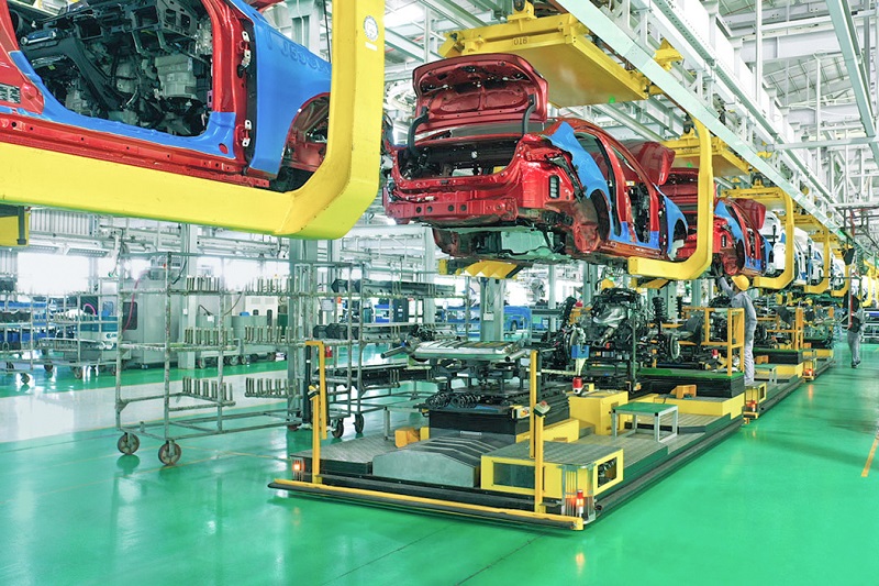Sản xuất xe có động cơ tăng 33,8% Sản xuất xe có động cơ tăng 33,8%