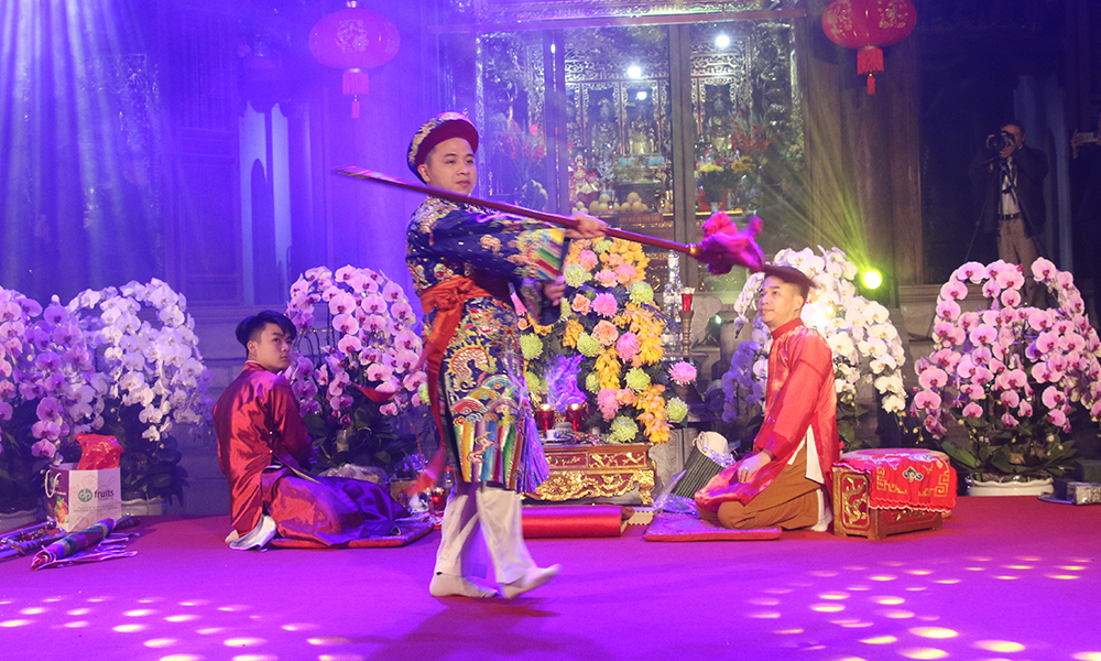 Liên hoan "Thực hành tín ngưỡng thờ Mẫu Tam phủ của người Việt"