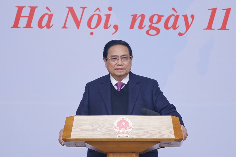 Thủ tướng đề nghị các đại biểu đề xuất, hiến kế các giải pháp với sự tham gia của hệ thống ngân hàng để làm mới các động lực tăng trưởng truyền thống và thúc đẩy các động lực tăng trưởng mới - Ảnh: VGP/Nhật Bắc Thủ tướng đề nghị các đại biểu đề xuất, hiến kế các giải pháp với sự tham gia của hệ thống ngân hàng để làm mới các động lực tăng trưởng truyền thống và thúc đẩy các động lực tăng trưởng mới - Ảnh: VGP/Nhật Bắc