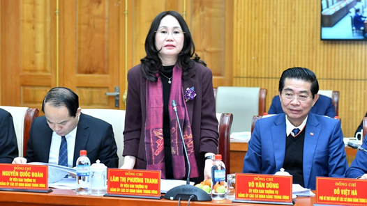 Đại biểu thảo luận tại hội nghị. (Ảnh: Đăng Khoa)