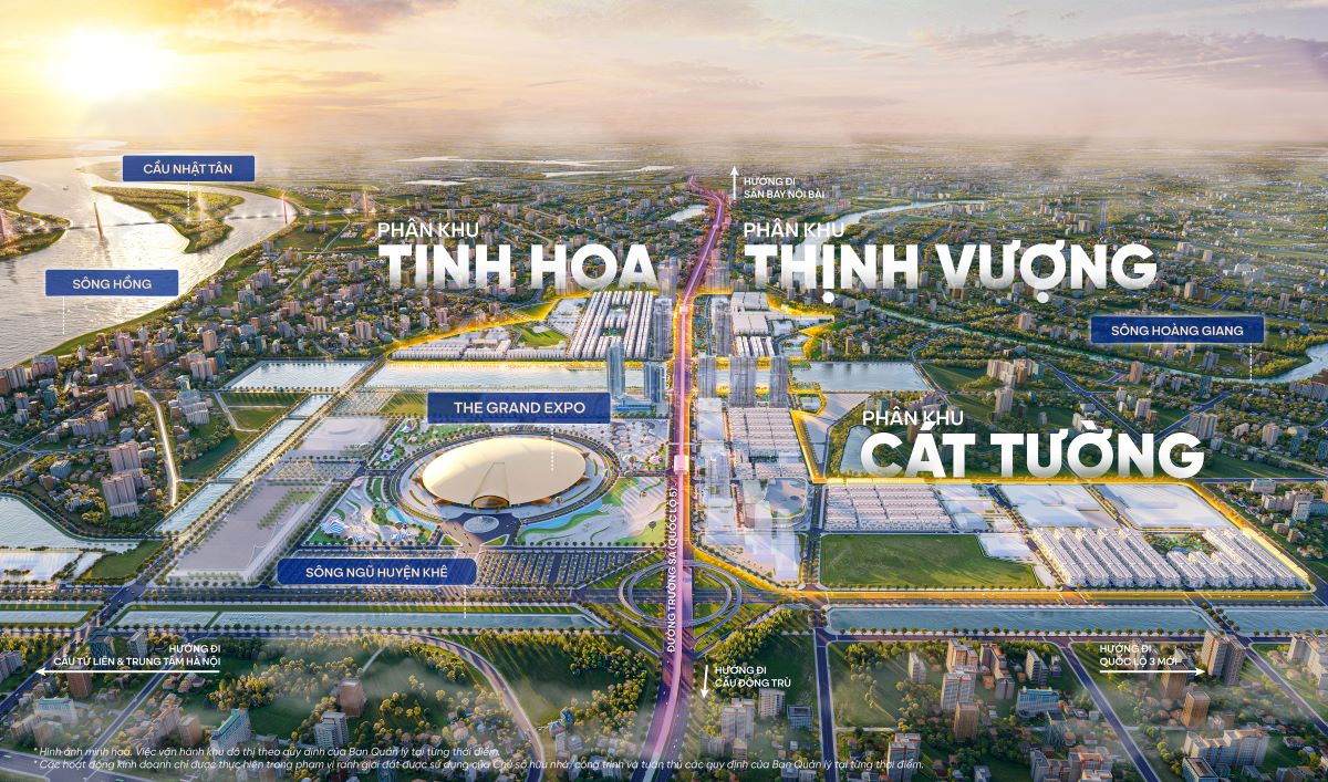 Vinhomes Global Gate sở hữu đất vàng danh giá bậc nhất Đông Bắc Hà Nội