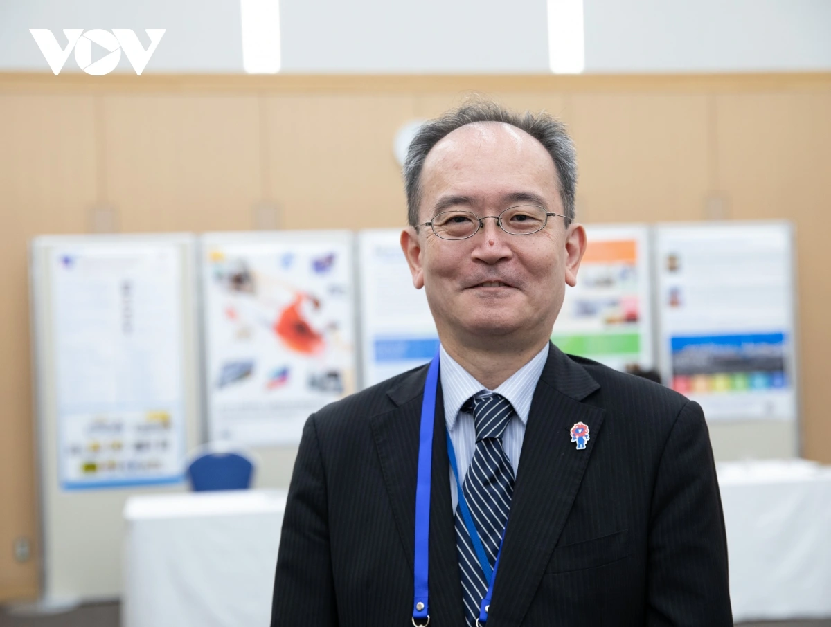 Cục trưởng Hoshino (Ảnh: VOV-Tokyo)