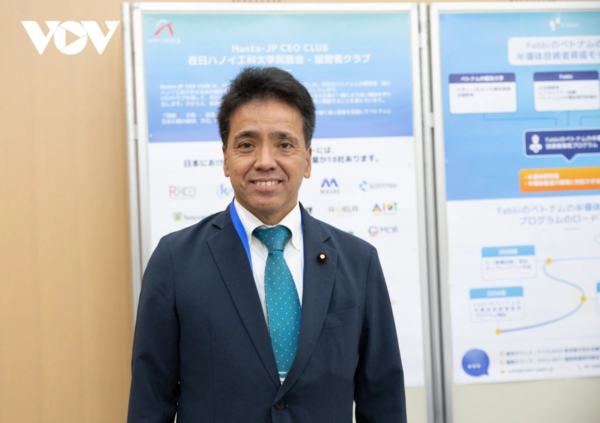 Hạ nghị sỹ Soramoto (Ảnh: VOV-Tokyo)