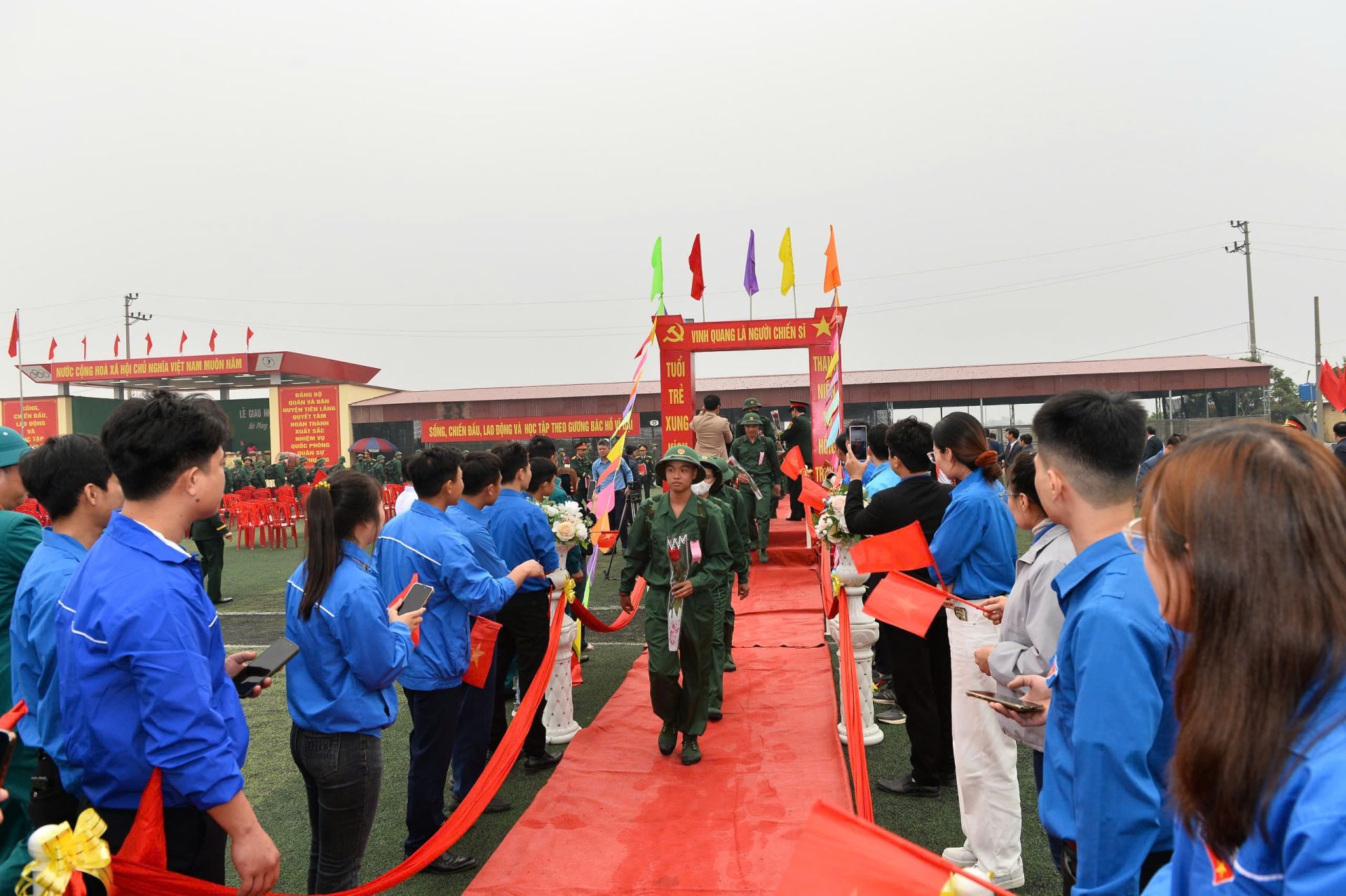 Hải Phòng: Gần 2.900 thanh niên lên đường làm nhiệm vụ xây dựng và bảo vệ Tổ quốc