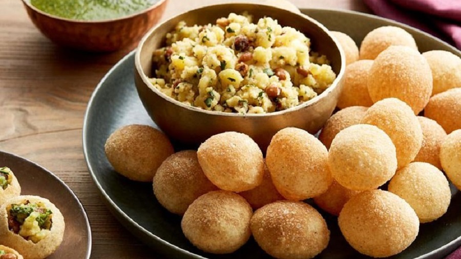 Golgappa là món tráng miệng rất quen thuộc với người Ấn Độ Golgappa là món tráng miệng rất quen thuộc với người Ấn Độ