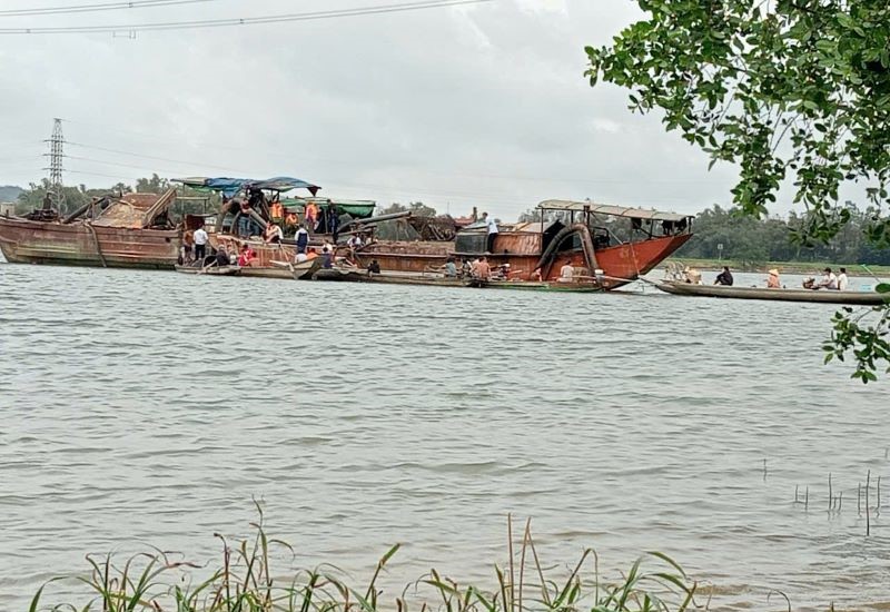 Hiện trường vụ việc.