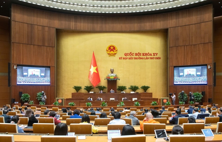 Tuần này, Quốc hội xem xét công tác nhân sự tại kỳ họp bất thường
