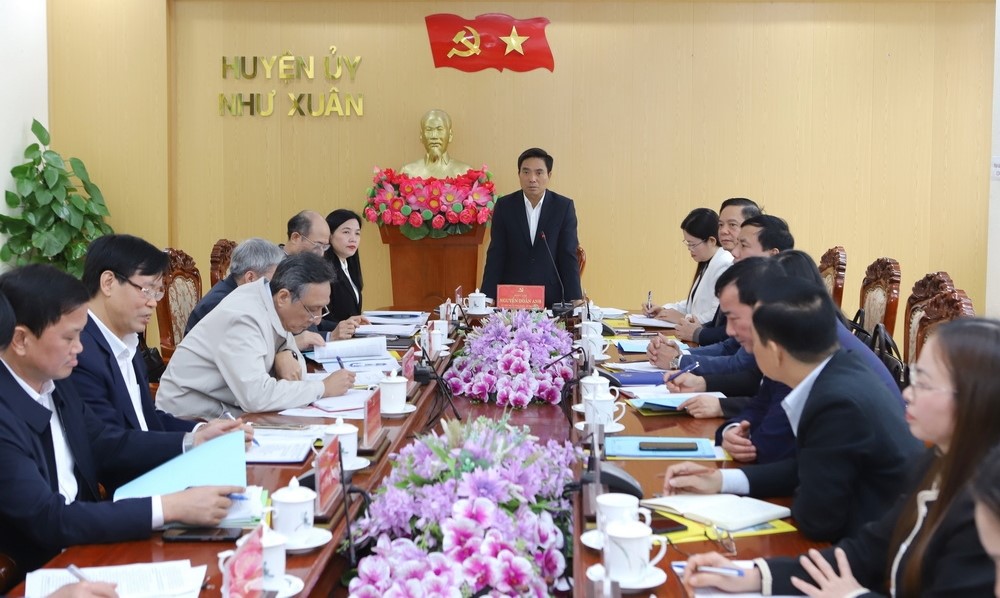 Huyện Như Xuân chủ động xây dựng hệ thống chỉ tiêu cho nhiệm kỳ 2025-2030 bảo đảm sát thực tế