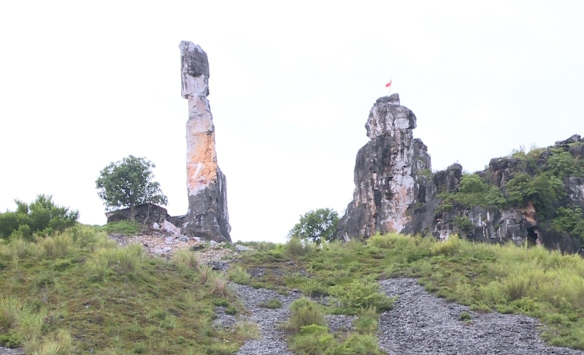 Thanh Hóa bảo tồn, gia cố di tích Hòn Vọng Phu