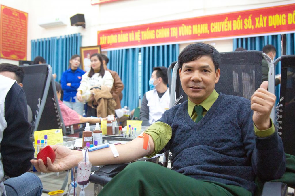 Đại tá Lê Xuân Hạnh mong có thể hiến máu thêm nhiều lần trước khi nghỉ hưu để giúp đỡ thêm nhiều người bệnh.