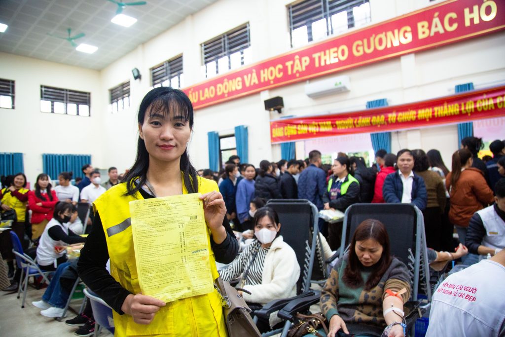 Chị Đào Thị Linh tự hào khoe về “điều ước” của mình.