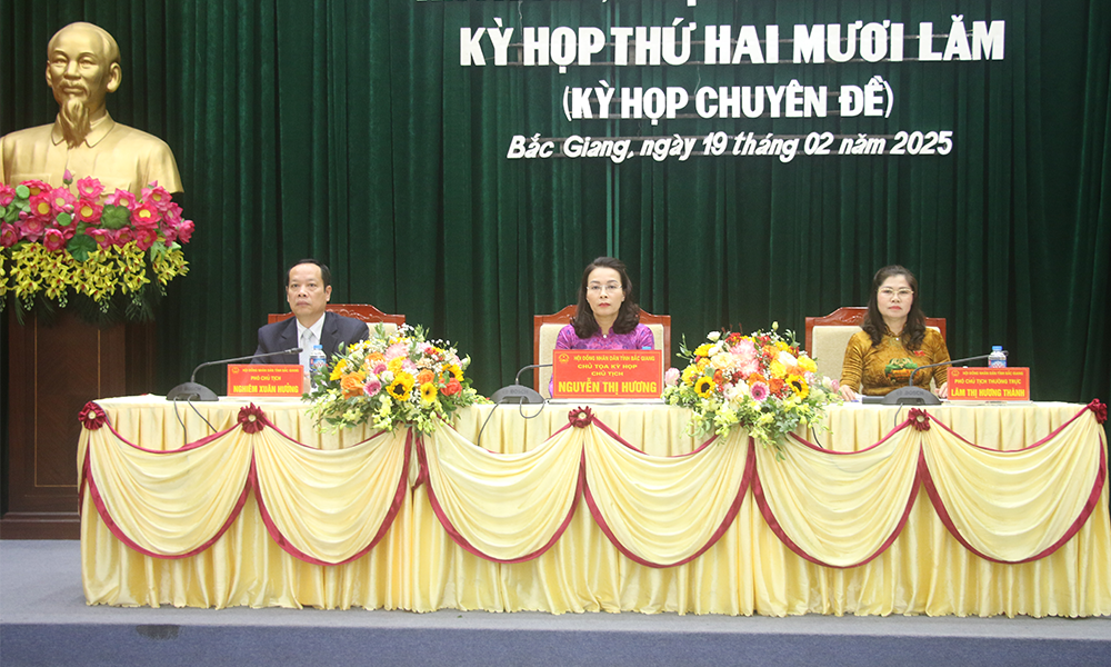 Các đồng chí chủ trì