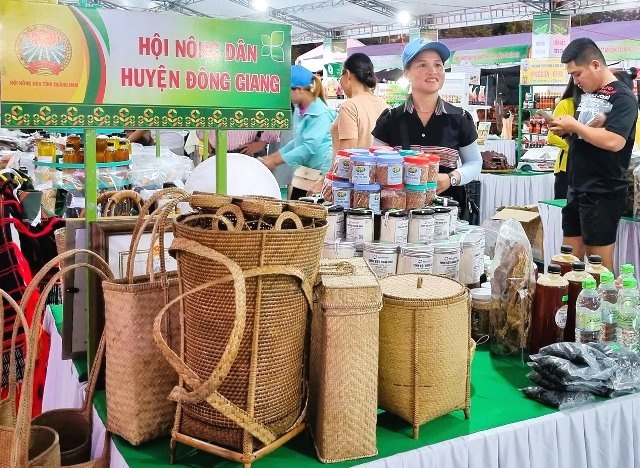 Quảng Nam: Trưng bày giới thiệu sản phẩm chào mừng 50 năm Ngày giải phóng