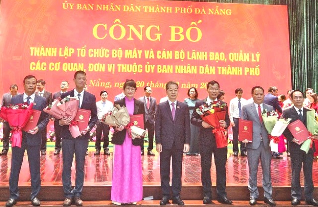 Đà Nẵng: Công bố thành lập 5 sở mới trực thuộc UBND thành phố