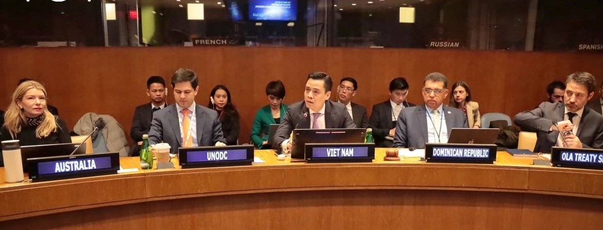 Đại sứ Đặng Hoàng Giang phát biểu tại sự kiện. Ảnh VOV.vn.