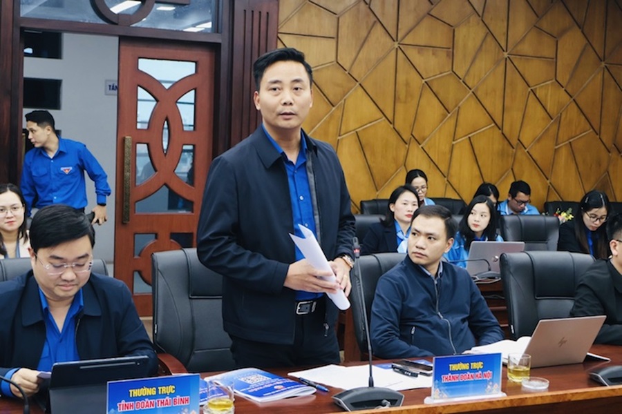 Đại diện Thành đoàn Hà Nội tham gia trao đổi tại hội thảo Đại diện Thành đoàn Hà Nội tham gia trao đổi tại hội thảo