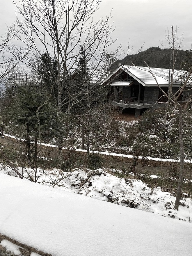 Tuyết rơi tại Cloud Paradise Resort