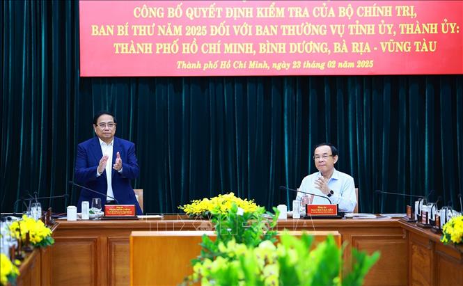 Thủ tướng Phạm Minh Chính, Trưởng đoàn kiểm tra số 1908 chủ trì hội nghị. Ảnh: Dương Giang/TTXVN Thủ tướng Phạm Minh Chính, Trưởng đoàn kiểm tra số 1908 chủ trì hội nghị. Ảnh: Dương Giang/TTXVN