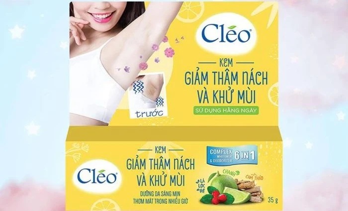 Thu hồi sản phẩm kem giảm thâm nách và khử mùi Cléo không đạt chất lượng Thu hồi sản phẩm kem giảm thâm nách và khử mùi Cléo không đạt chất lượng