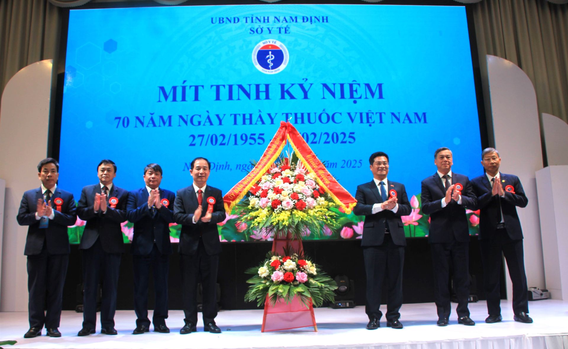Sở Y tế Nam Định kỷ niệm 70 năm Ngày Thầy thuốc Việt Nam