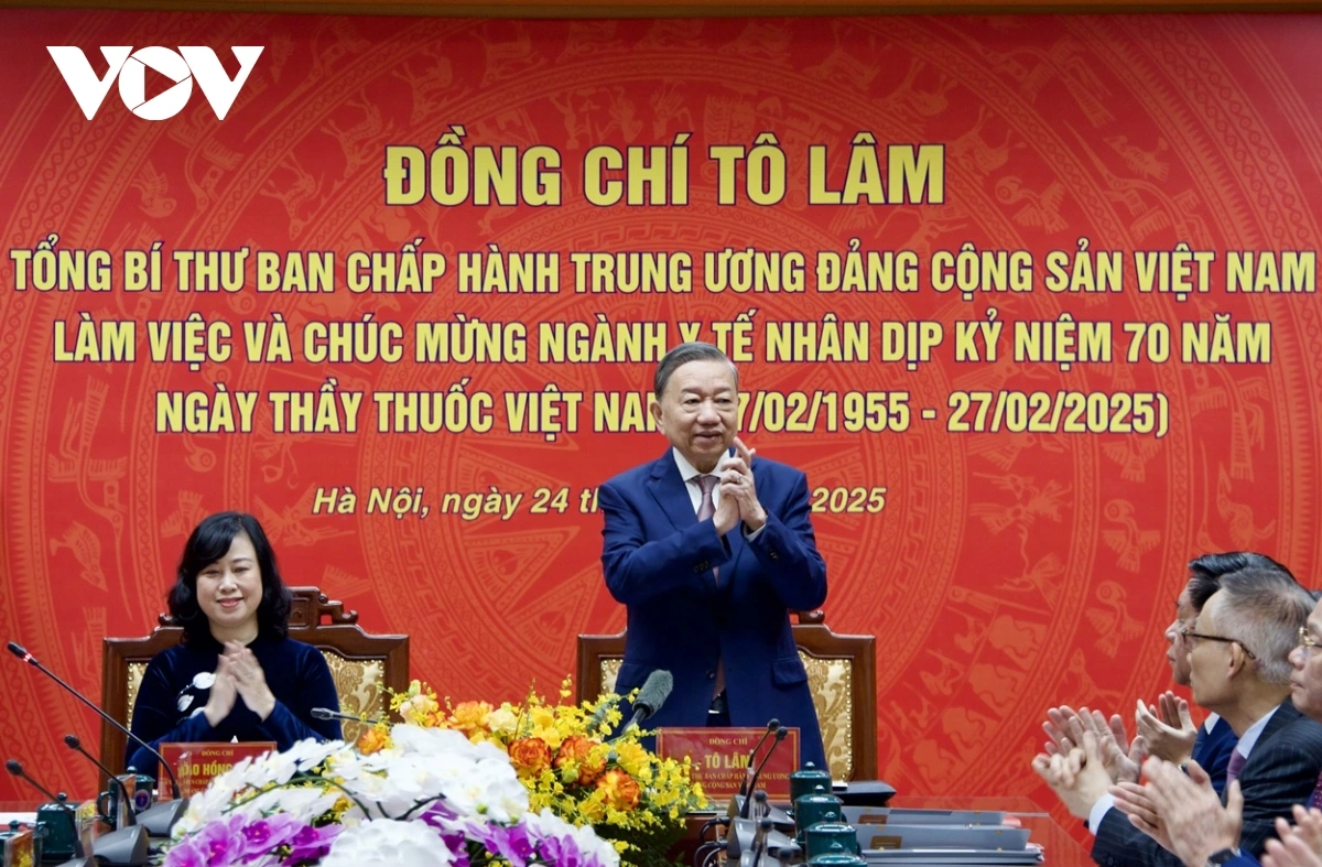 Tổng Bí thư Tô Lâm chủ trì buổi làm việc Tổng Bí thư Tô Lâm chủ trì buổi làm việc