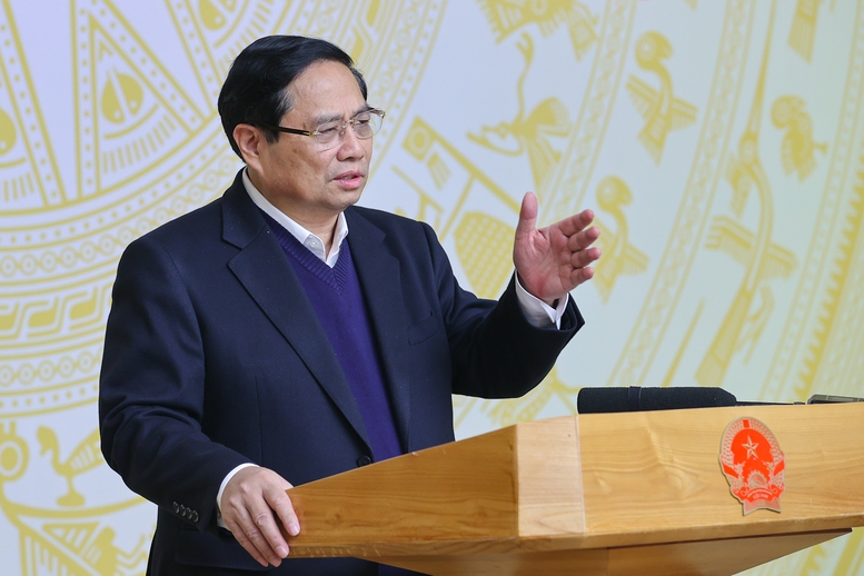 Thủ tướng Phạm Minh Chính phát biểu kết luận phiên họp thứ nhất của Ban Chỉ đạo phòng, chống lãng phí - Ảnh: VGP/Nhật Bắc Thủ tướng Phạm Minh Chính phát biểu kết luận phiên họp thứ nhất của Ban Chỉ đạo phòng, chống lãng phí - Ảnh: VGP/Nhật Bắc