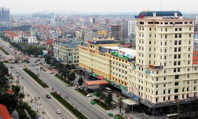 Trung tâm thành phố Bắc Ninh.