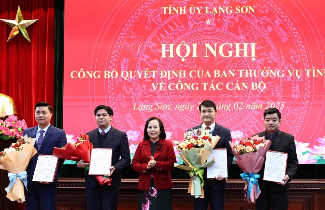 Lạng Sơn: Điều động, luân chuyển nhiều cán bộ chủ chốt