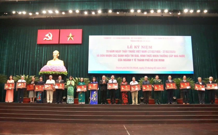 TP. Hồ Chí Minh kỷ niệm 70 năm Ngày Thầy thuốc Việt Nam