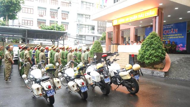 Trụ sở Công an quận Hải Châu sau khi giải thể sẽ dùng làm nơi đóng quân của CBCS tại địa bàn khu vực 1.