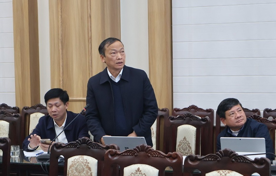 Lãnh đạo huyện Cẩm Giàng báo cáo Đồ án Quy hoạch chi tiết xây dựng Khu dân cư mới xã Cẩm Đông, huyện Cẩm Giàng