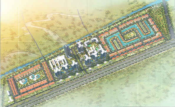 Phối cảnh khu đô thị Centerville Văn Giang, Hưng Yên. Ảnh: Chụp màn hình Phối cảnh khu đô thị Centerville Văn Giang, Hưng Yên. Ảnh: Chụp màn hình