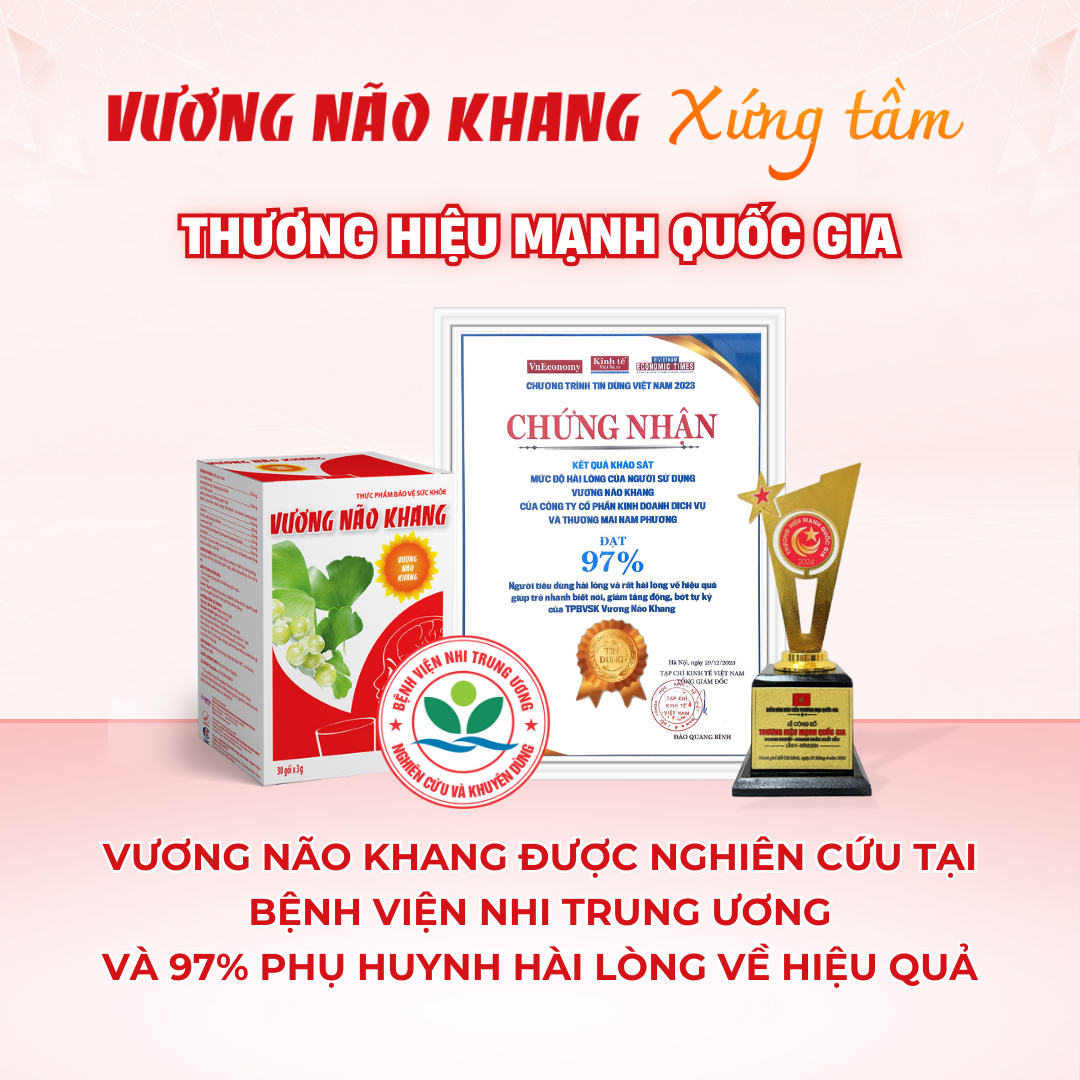 97% người tiêu dùng hài lòng và rất hài lòng về hiệu quả của Vương Não Khang