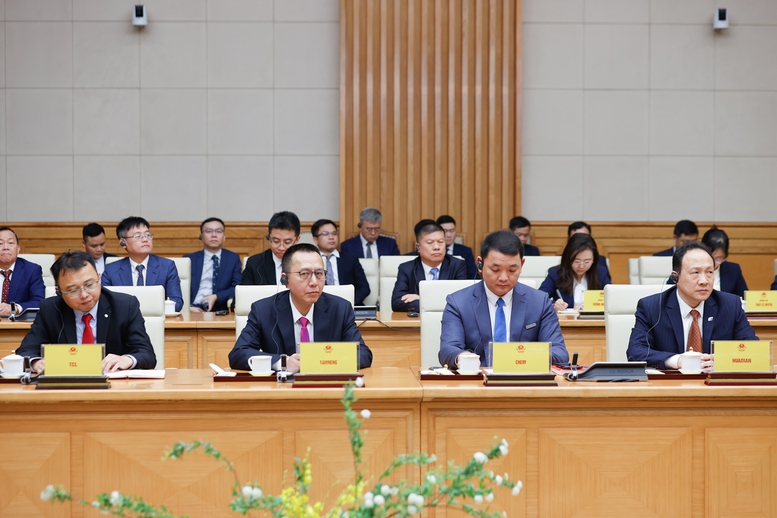Các doanh nghiệp Trung Quốc tham gia Tọa đàm - Ảnh: VGP/Nhật Bắc Các doanh nghiệp Trung Quốc tham gia Tọa đàm - Ảnh: VGP/Nhật Bắc