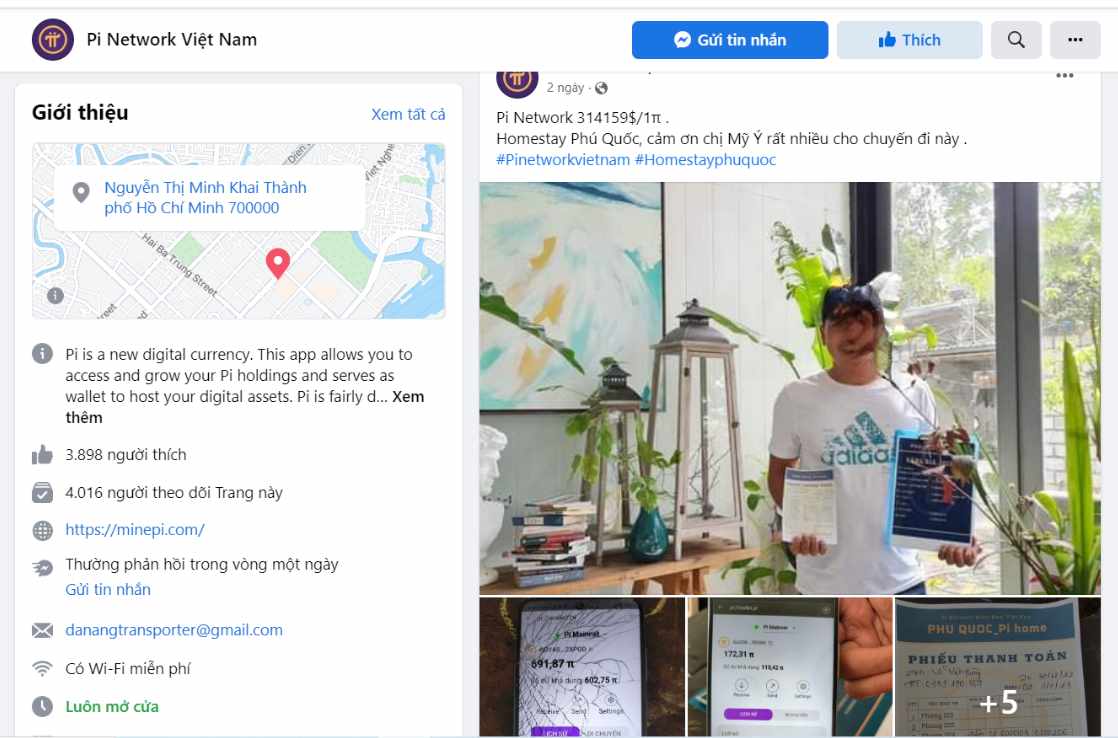 Một số người còn chấp nhận thanh toán bằng Pi cho các dịch vụ và hàng hóa. Ảnh: Chụp màn hình Một số người còn chấp nhận thanh toán bằng Pi cho các dịch vụ và hàng hóa. Ảnh: Chụp màn hình