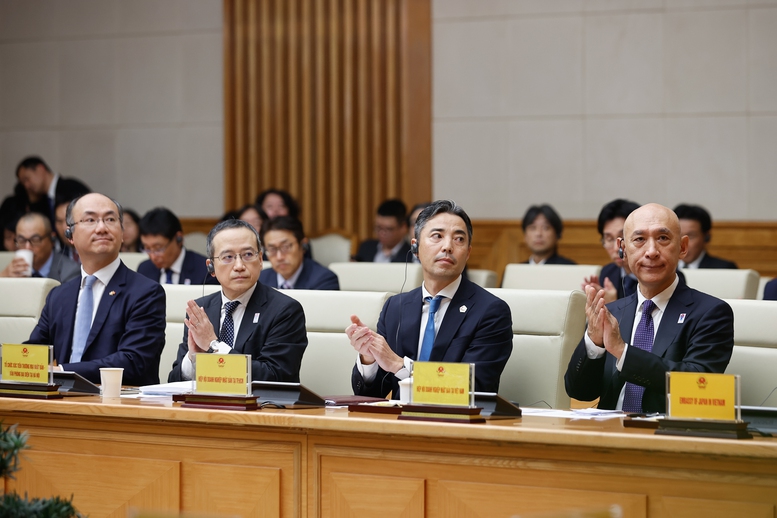 Các doanh nghiệp Nhật Bản tham gia tọa đàm - Ảnh: VGP/Nhật Bắc