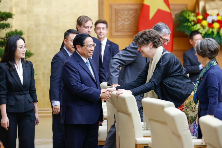 Thủ tướng Phạm Minh Chính chủ trì cuộc tọa đàm với các tập đoàn, doanh nghiệp lớn của châu Âu - Ảnh: VGP/Nhật Bắc Thủ tướng Phạm Minh Chính chủ trì cuộc tọa đàm với các tập đoàn, doanh nghiệp lớn của châu Âu - Ảnh: VGP/Nhật Bắc
