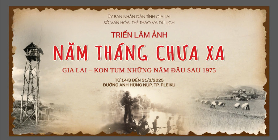 Triển lãm ảnh Gia Lai - Kon Tum những năm đầu sau 1975 sẽ diễn ra trong tháng Ba