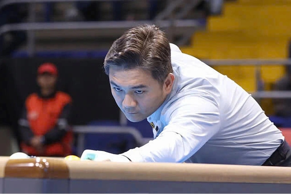 Cơ thủ Trần Thanh Lực vô địch World Cup billiards Colombia