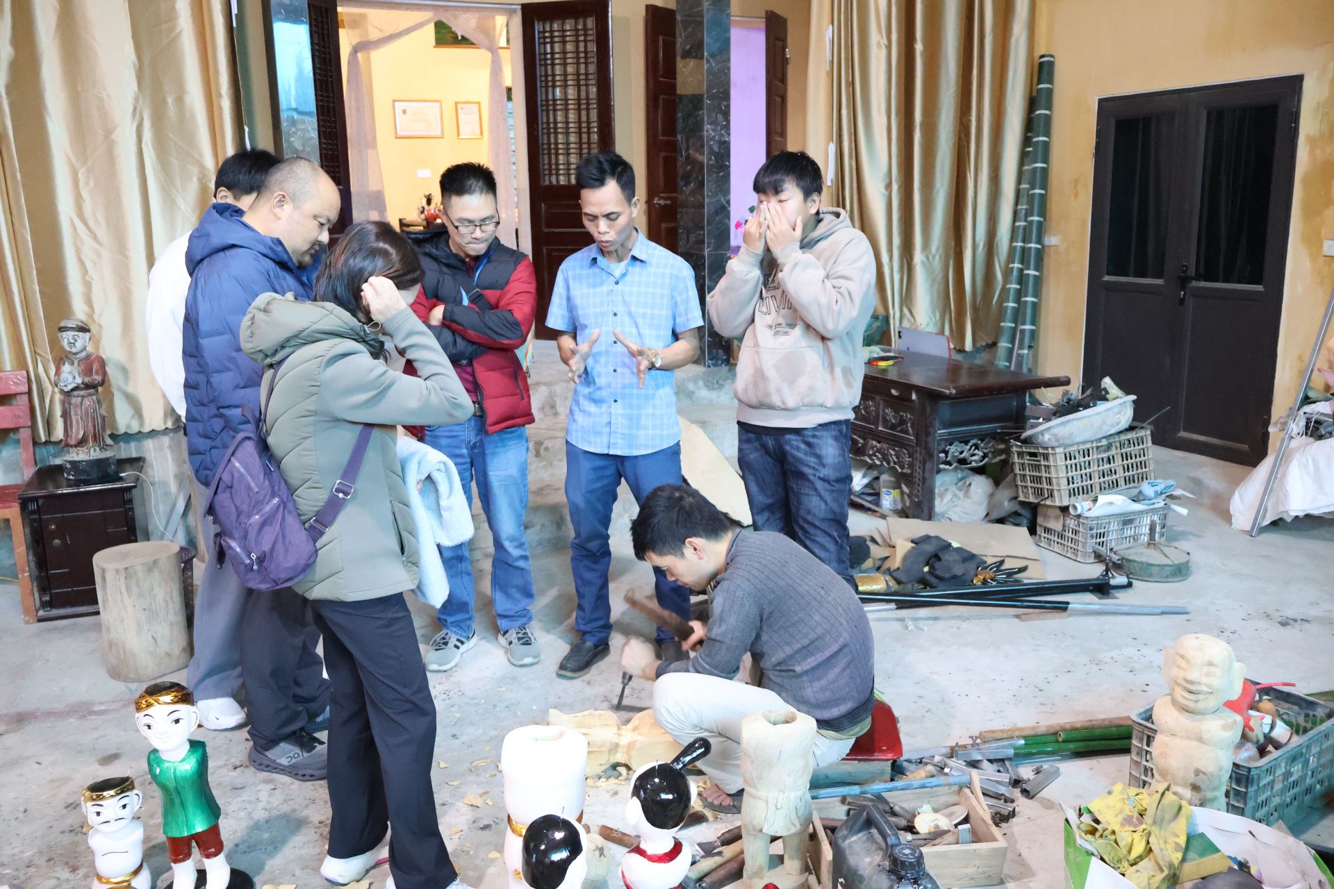 Làng rạch trở thành điểm dừng chân hấp dẫn du khách nước ngoài.