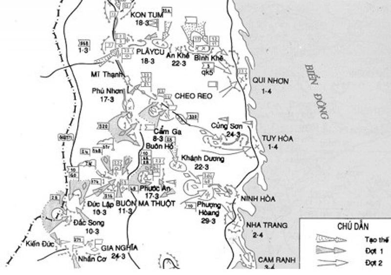 Nghệ thuật nghi binh trong chiến dịch Tây Nguyên. (Ảnh: Internet) Nghệ thuật nghi binh trong chiến dịch Tây Nguyên. (Ảnh: Internet)
