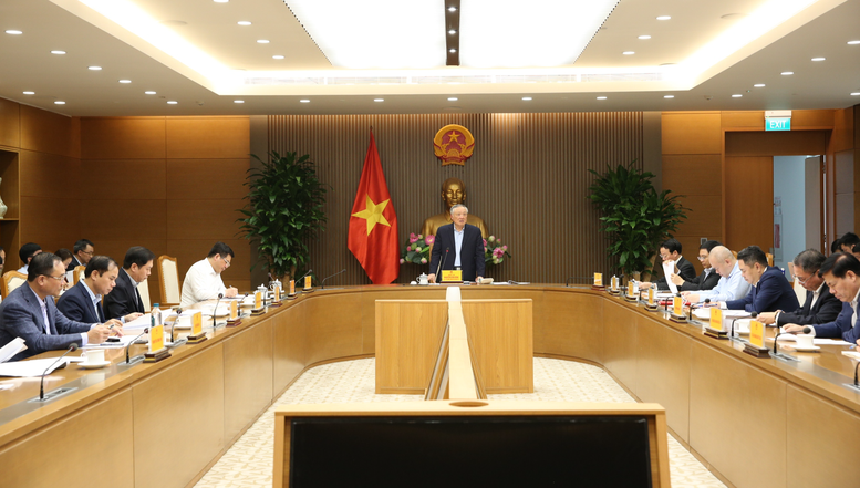 Phó Thủ tướng Thường trực Chính phủ Nguyễn Hòa Bình chủ trì cuộc họp của Ban Chỉ đạo 1568 - Ảnh: VGP/Nguyễn Hoàng Phó Thủ tướng Thường trực Chính phủ Nguyễn Hòa Bình chủ trì cuộc họp của Ban Chỉ đạo 1568 - Ảnh: VGP/Nguyễn Hoàng