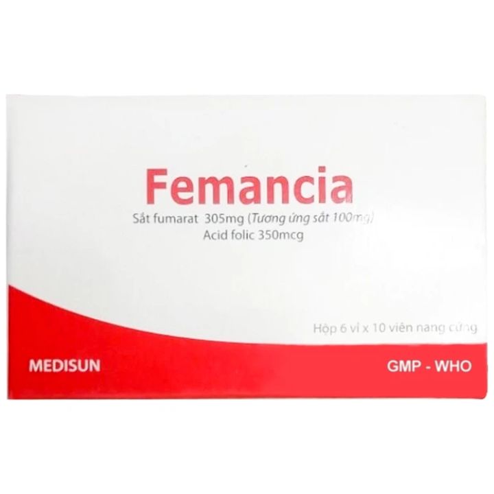 Thu hồi toàn quốc thuốc sắt Femancia không đạt tiêu chuẩn chất lượng