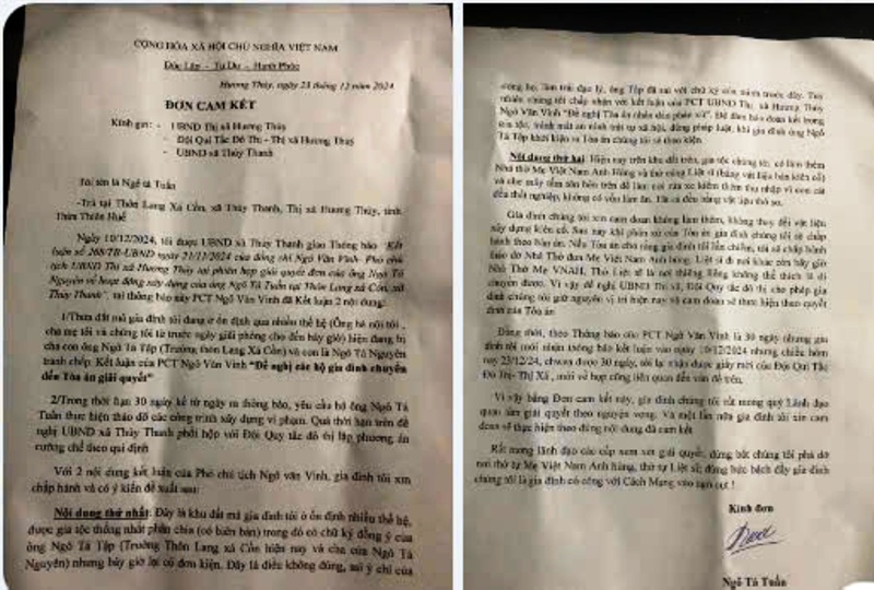 Cam kết của ông Tuấn không được chấp nhận Cam kết của ông Tuấn không được chấp nhận