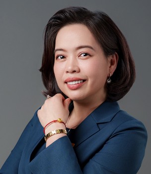 Bà Doãn Hồ Lan - Trưởng Ban Kiểm soát Eximbank (Ảnh: Eximbank)