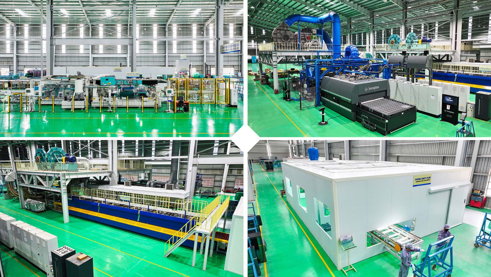 THACO INDUSTRIES đầu tư dây chuyền sản xuất kính xe du lịch hiện đại nhất Việt Nam
