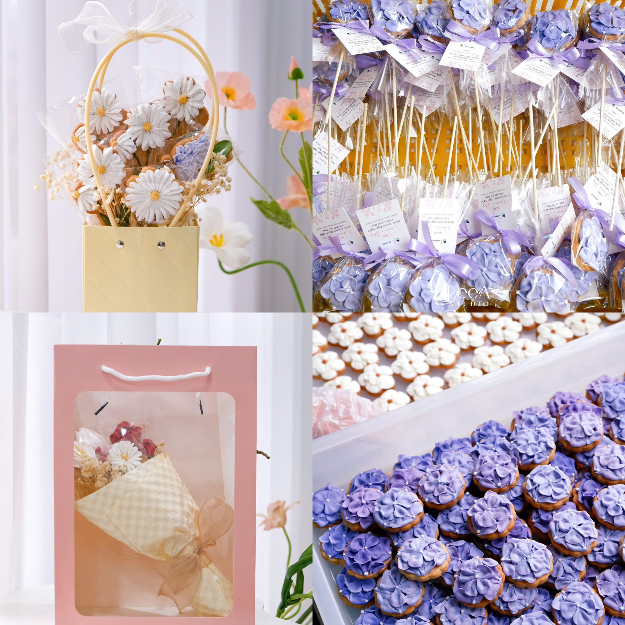 Sản phẩm bánh cookies nghệ thuật mới lạ trên thị trường được nhiều khách hàng yêu thích