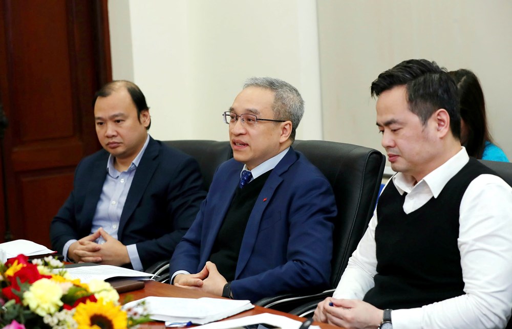 Thứ trưởng Lê Hải Bình, Phan Tâm đánh giá cao Cục Báo chí. Thứ trưởng Lê Hải Bình, Phan Tâm đánh giá cao Cục Báo chí.