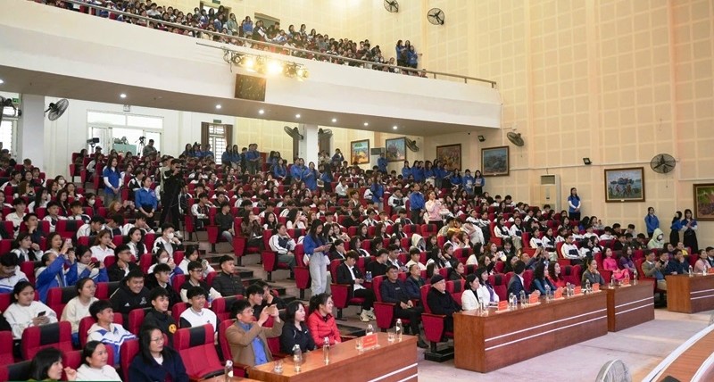 Chương trình thu hút đông đảo sự tham gia của các em học sinh